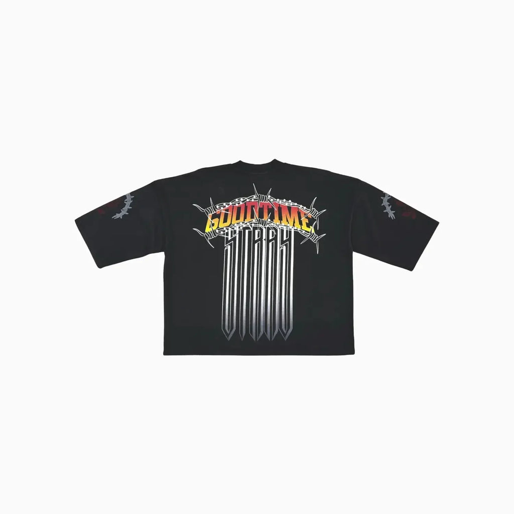 T-shirt court à manches courtes et coupe large pour homme