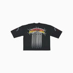 T-shirt court à manches courtes et coupe large pour homme