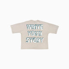 T-shirt court ample « Write Your Story » pour homme