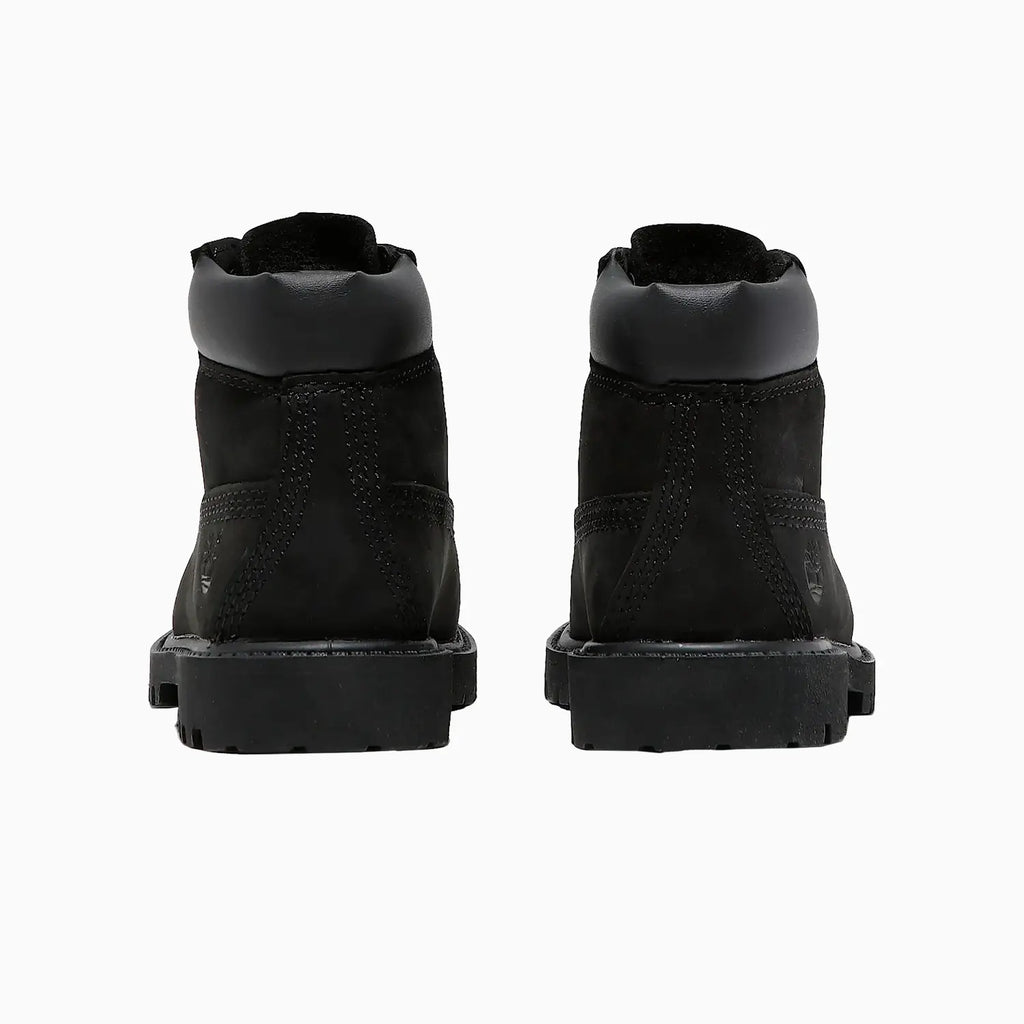 Bota impermeable prémium para niños de 6 pulgadas con cordones para niños pequeños