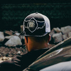 Casquette de routier en laine Buck 50 Breyer avec visière en cuir