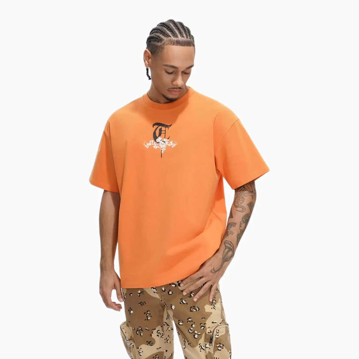 Men's Key To War Orange T-Shirt