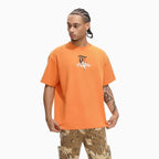 T-shirt orange homme "Key To War"