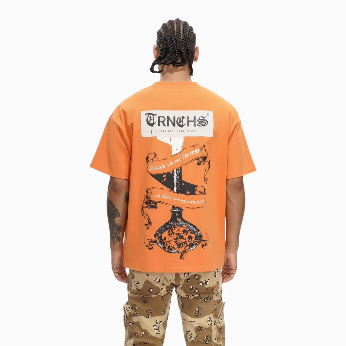 Men's Key To War Orange T-Shirt