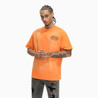 T-shirt orange homme Post-Empire