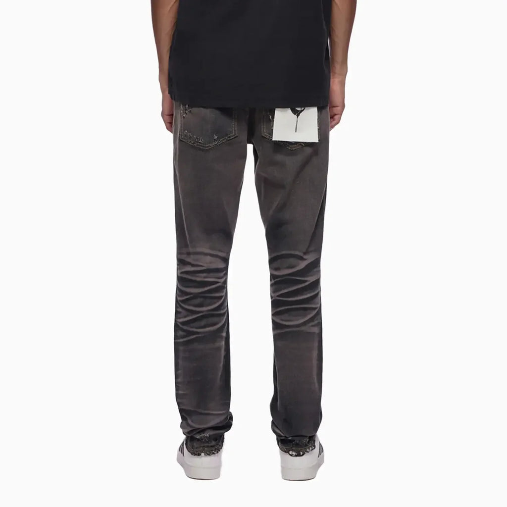 Men's TYRANT Black Wash Straight Denim Pant