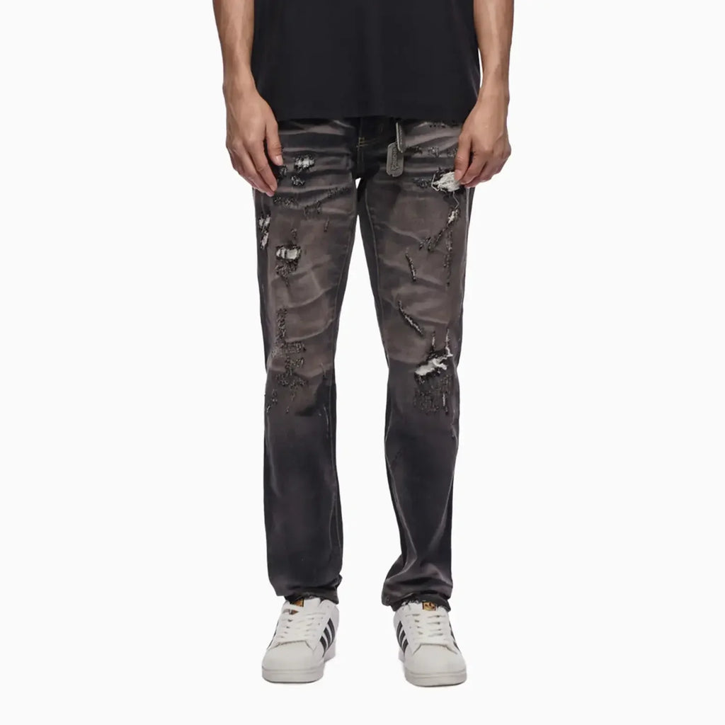 Men's TYRANT Black Wash Straight Denim Pant