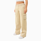 Pantalon cargo décontracté taille basse Bobbi Big T pour femme