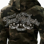Ensemble velours camouflage raccourci pour femme