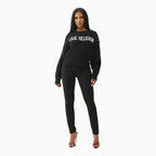 Women's Convertible Cold Shoulder Sweater