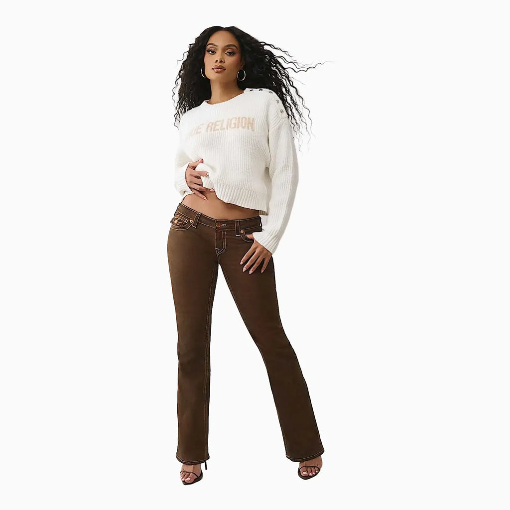 Women's Convertible Cold Shoulder Sweater