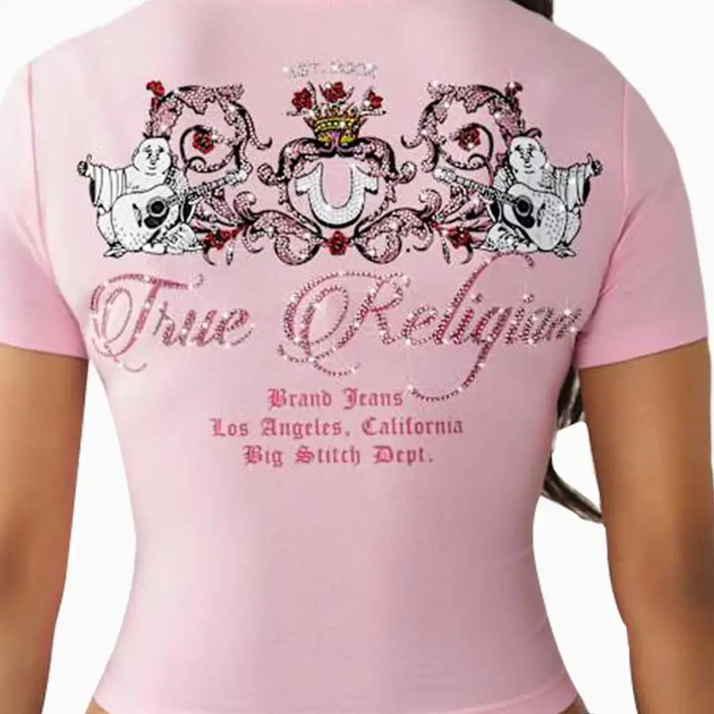 Camiseta de bebé de mujer con Buda de cristal