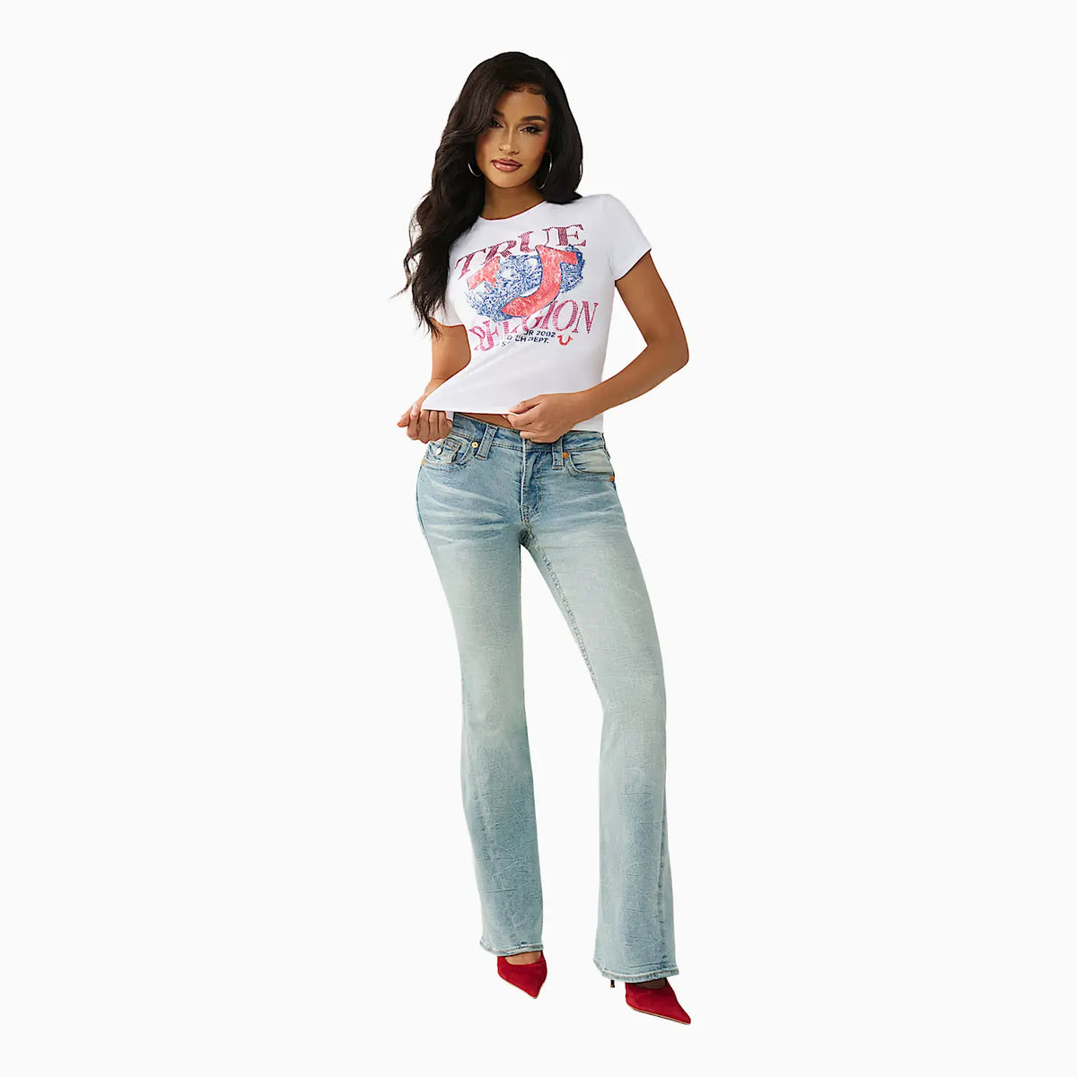 Women's Crystal Classic Crew Neck T-Shirt