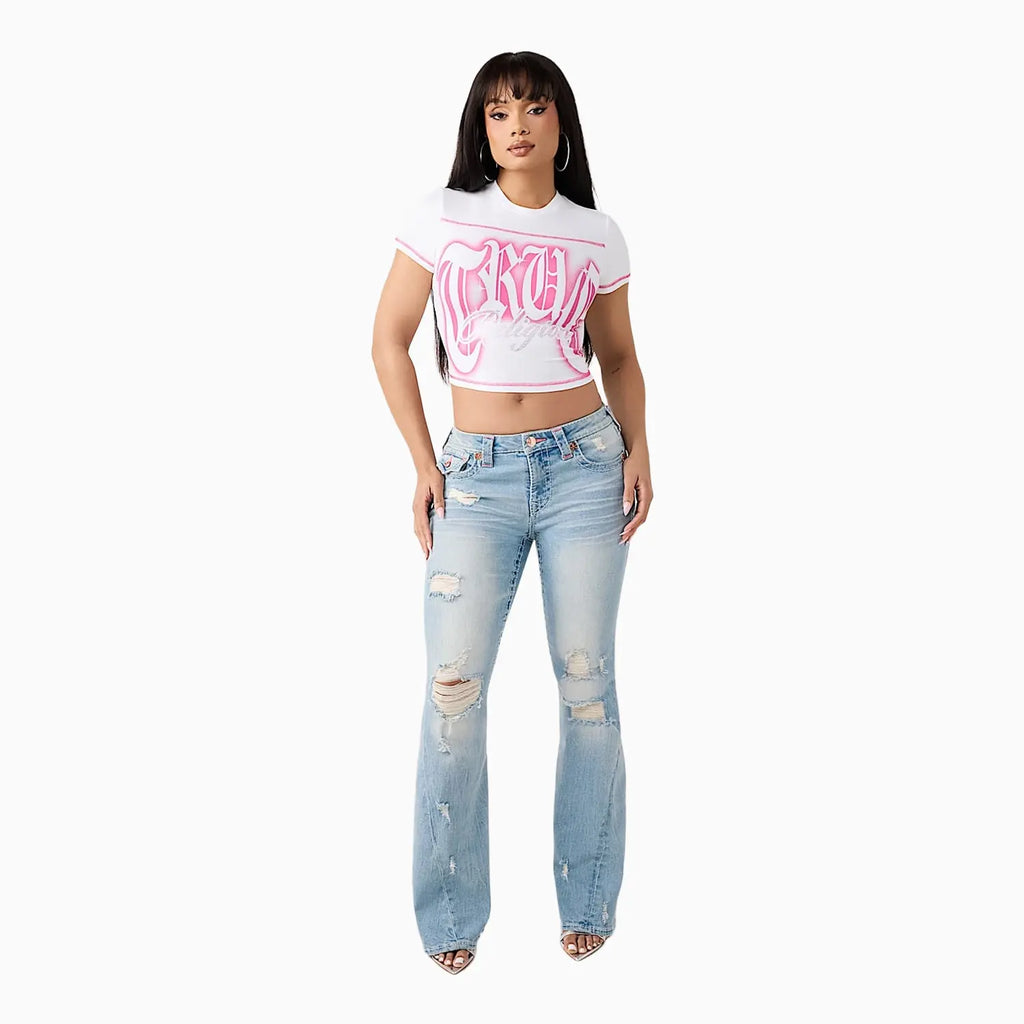 Women's Crystal Logo Baby T-Shirt