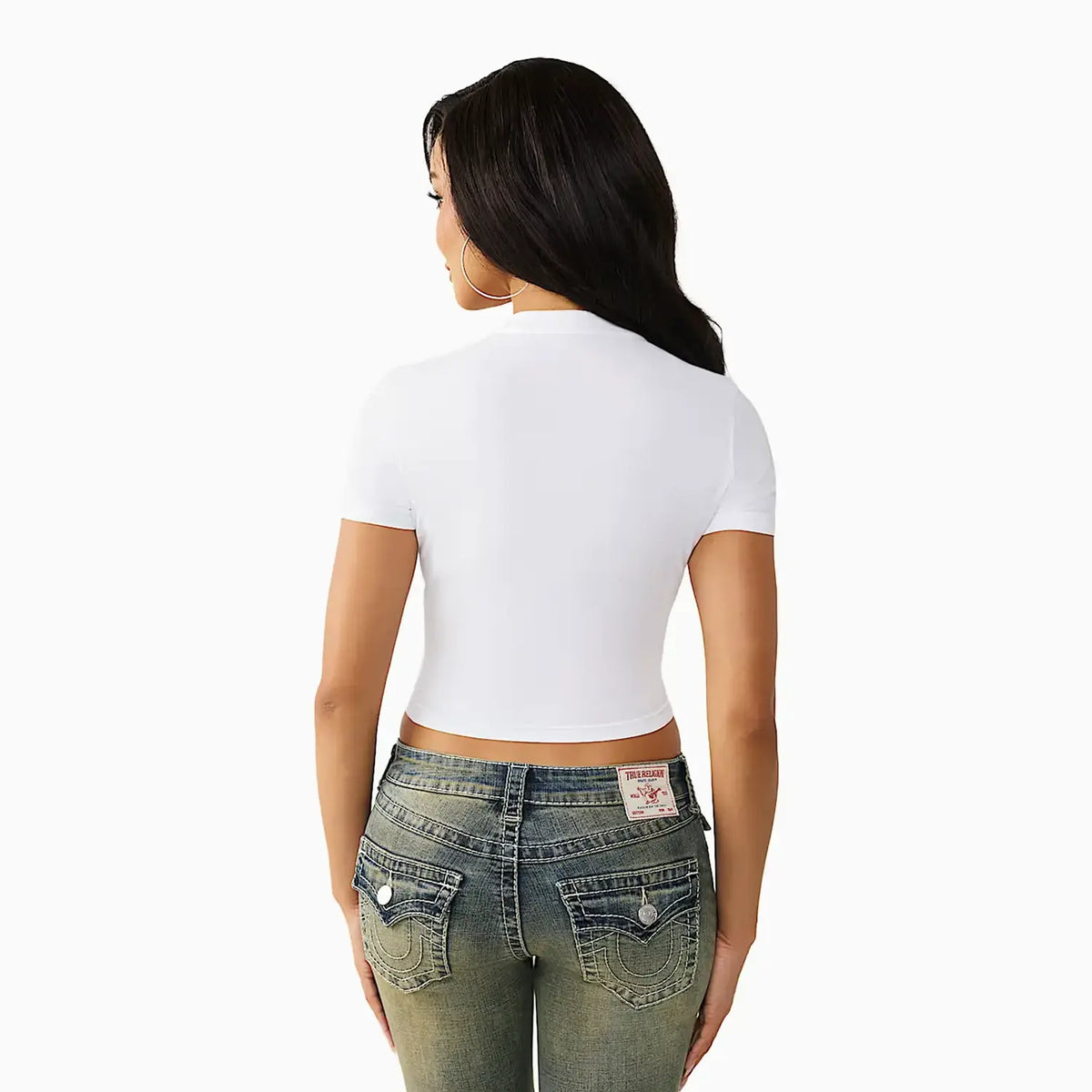 Women's Crystal Snake Baby T-Shirt