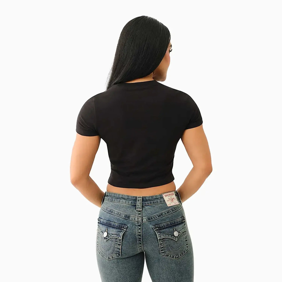 Women's Crystl Butterfly Baby T-Shirt