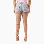 Women's Joey Lr Cut Off  Sup T Flap Shorts
