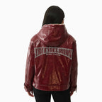 Chaqueta Oversize de Charol para Mujer