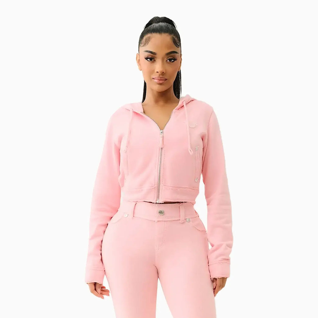 Conjunto de mujer Raw Edge Big T Shrunken
