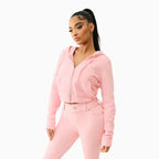 Conjunto de mujer Raw Edge Big T Shrunken