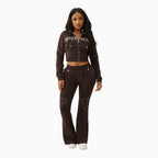 Tenue shrunken Big T pour femme
