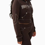 Tenue shrunken Big T pour femme