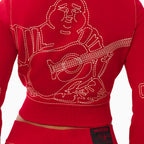 Tenue shrunken Big T pour femme