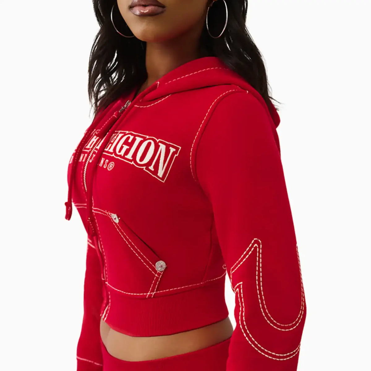 Tenue shrunken Big T pour femme