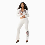 Women's Waffle Knit Outfit