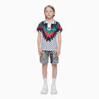 Kid's Incise Denim Shorts