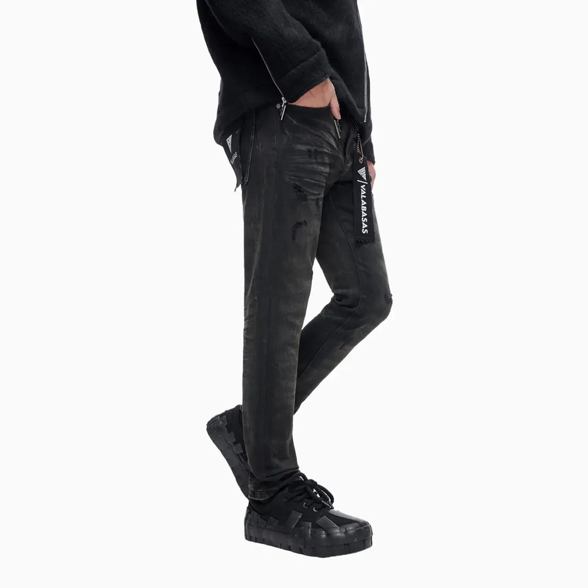 Pantalón de mezclilla pitillo Greed para hombre