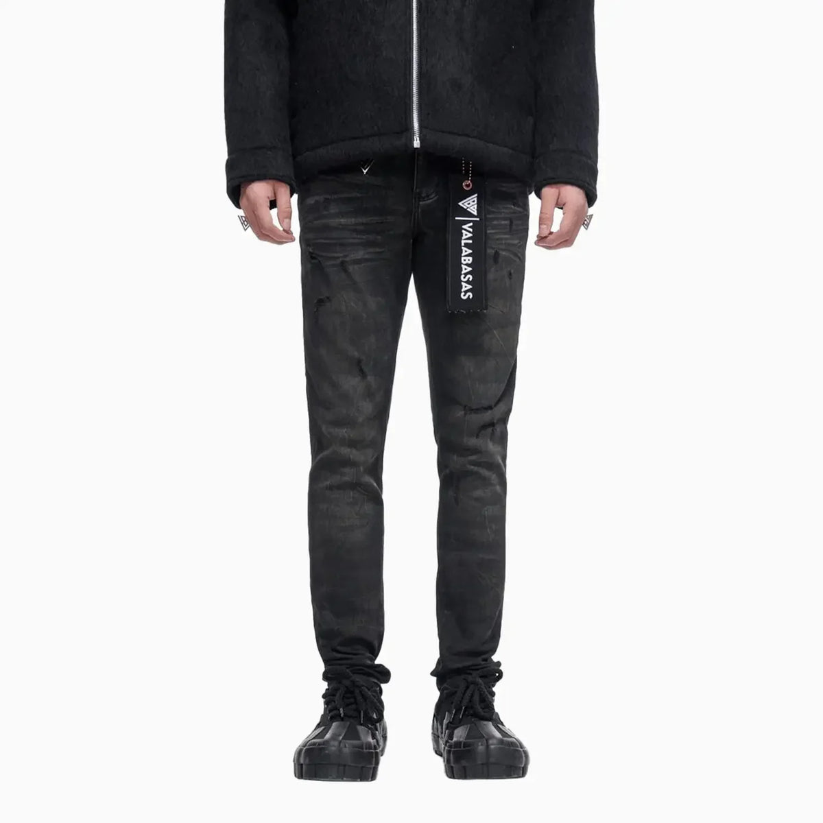 Pantalón de mezclilla pitillo Greed para hombre