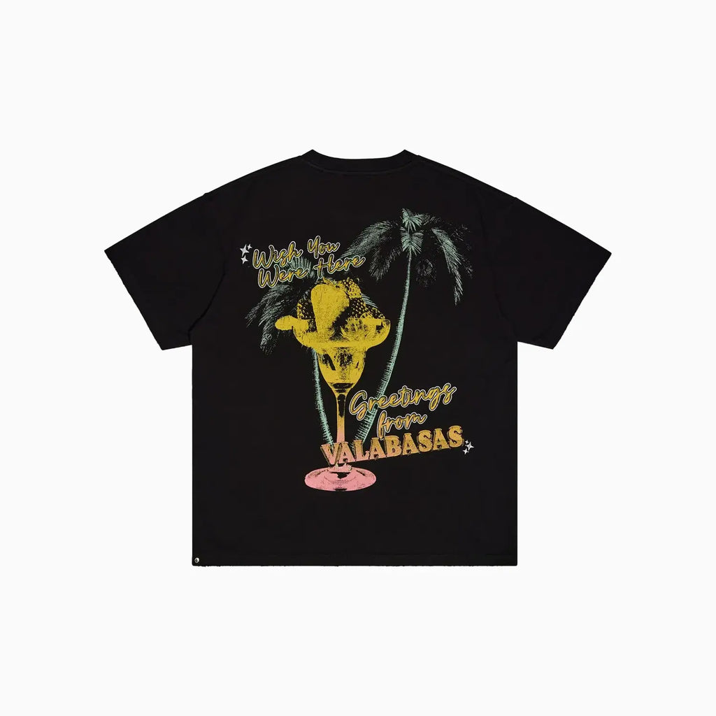 T-shirt salutations pour hommes à manches courtes