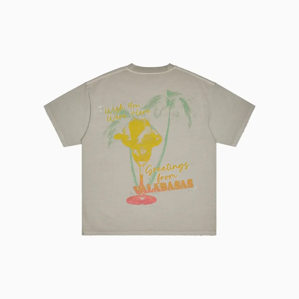 T-shirt salutations pour hommes à manches courtes