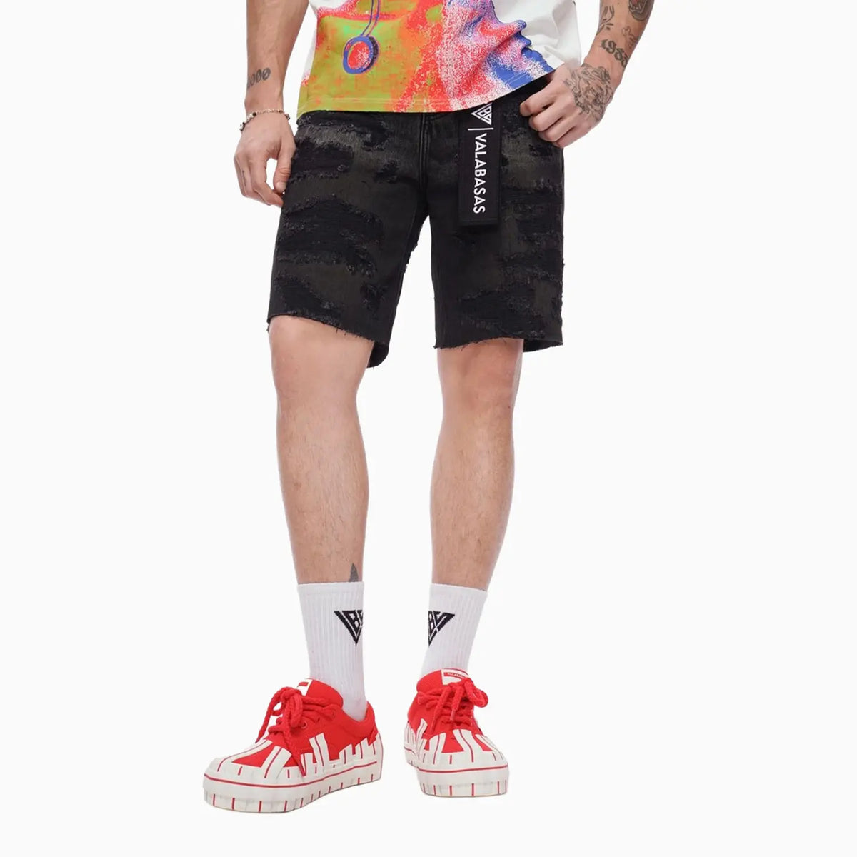 Shorts vaqueros Incise para hombre