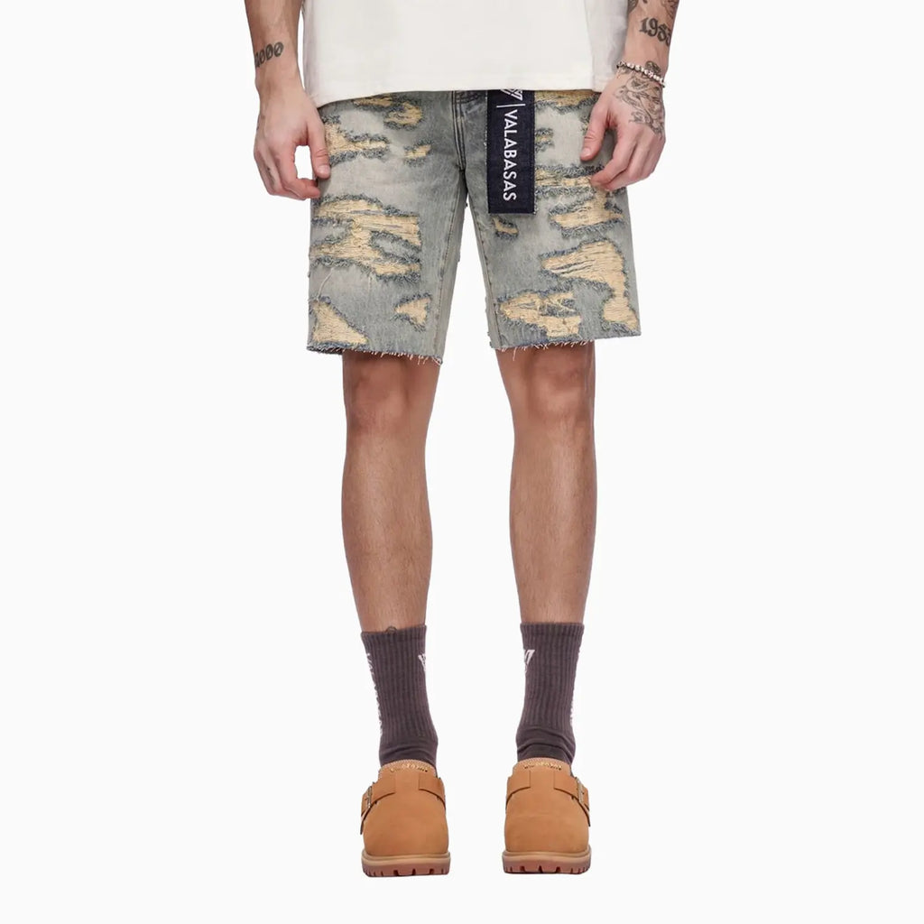 Shorts en jean Incise pour homme