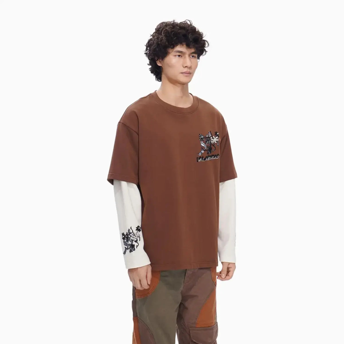 T-shirt superposé homme Inheritance