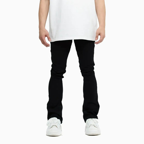 Men's Mr.Stacked Black Jean Pant - Famous | Online Store