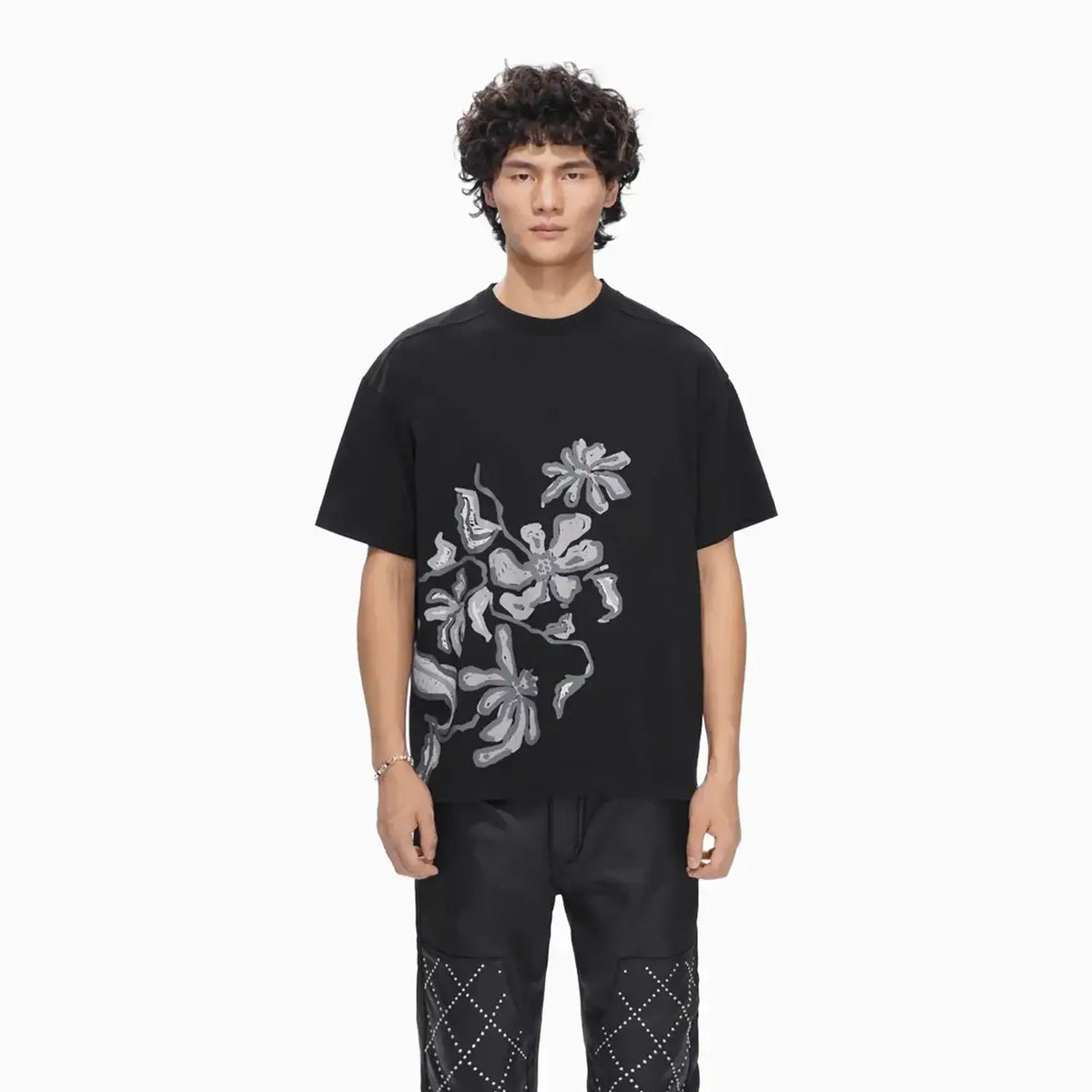 T-shirt délavé pour homme