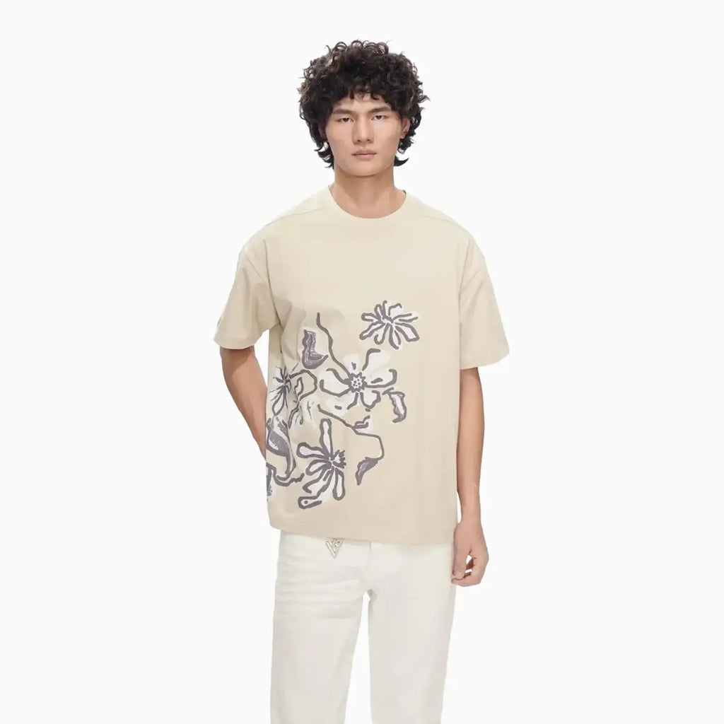 T-shirt délavé pour homme
