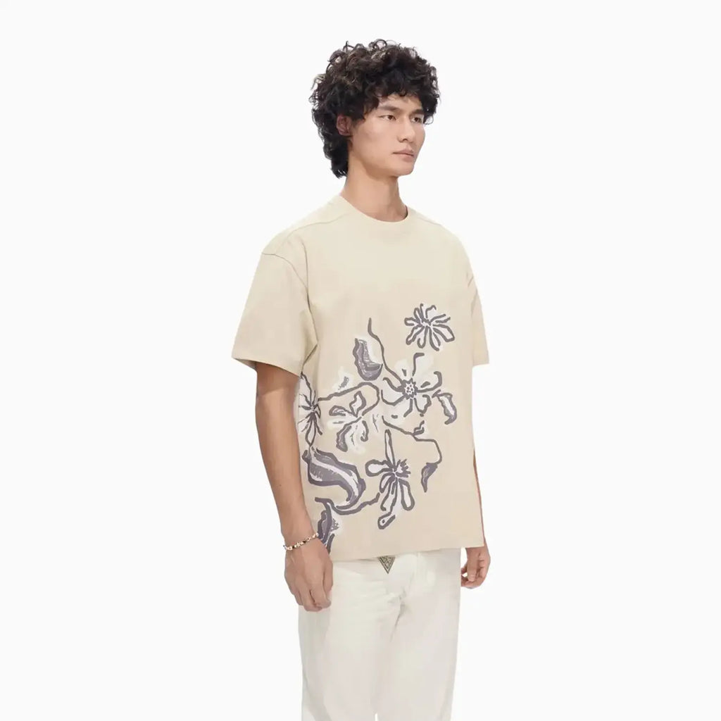 T-shirt délavé pour homme