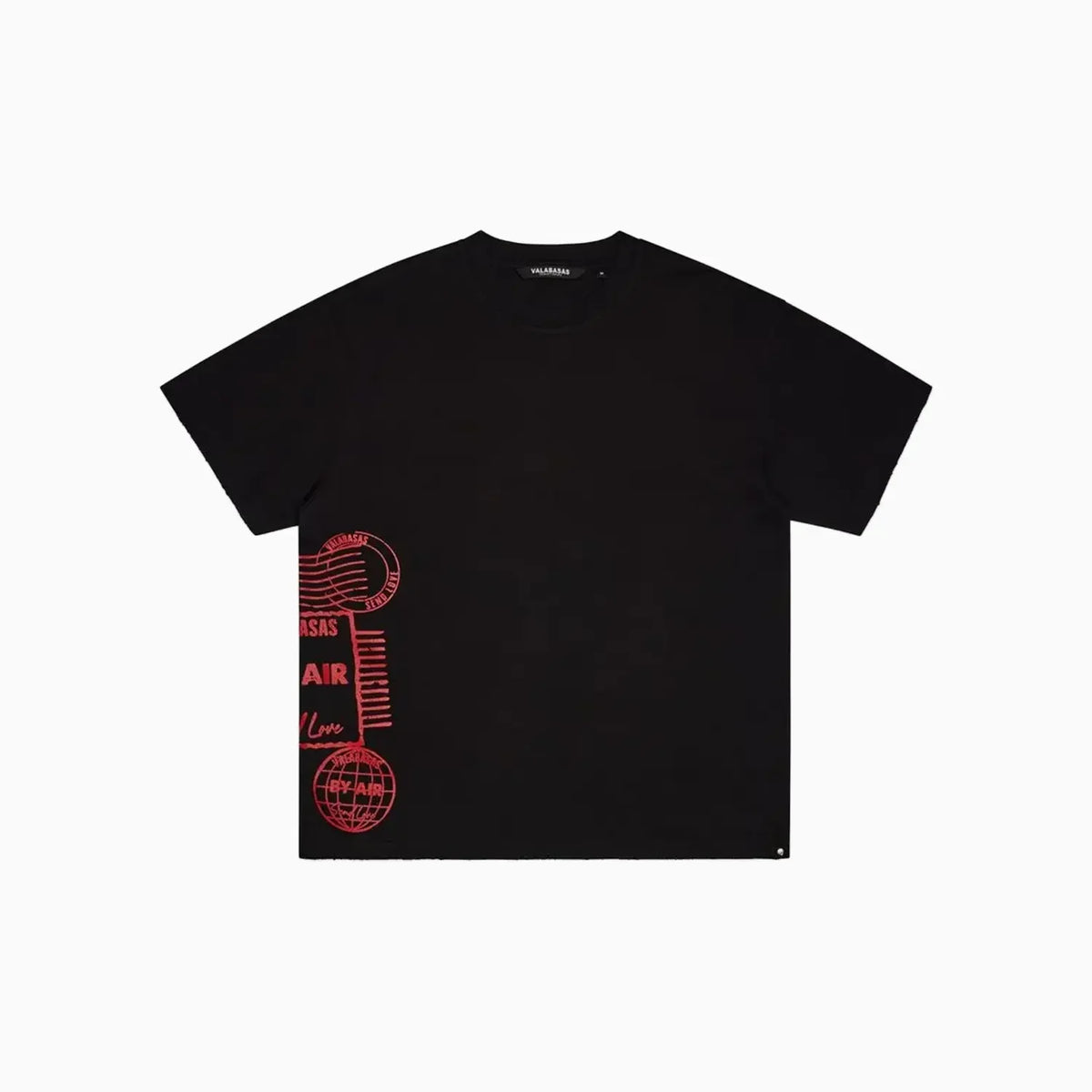 Conjunto de camiseta y pantalón corto "Send Love" para hombre