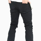 Pantalon skinny empilé pour hommes