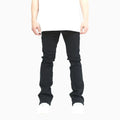 Pantalon skinny empilé pour hommes