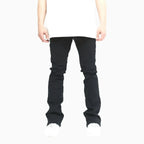Pantalon skinny empilé pour hommes