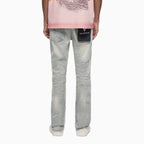 Pantalon en jean empilé Trance pour homme