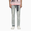 Pantalon en jean empilé Trance pour homme