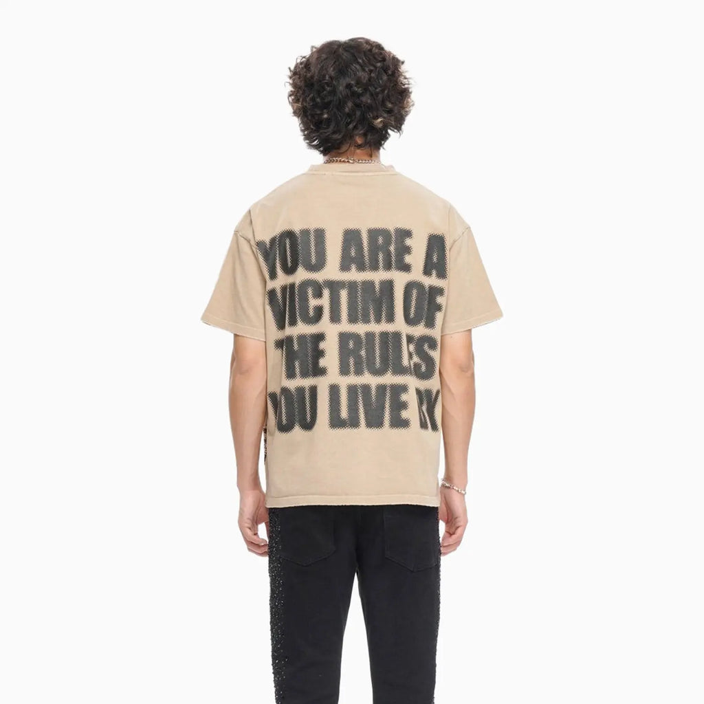 T-shirt pour hommes «Victim»