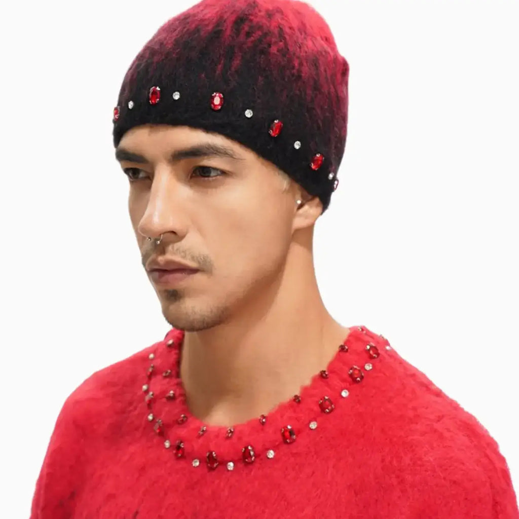 Bonnet en mohair Triage