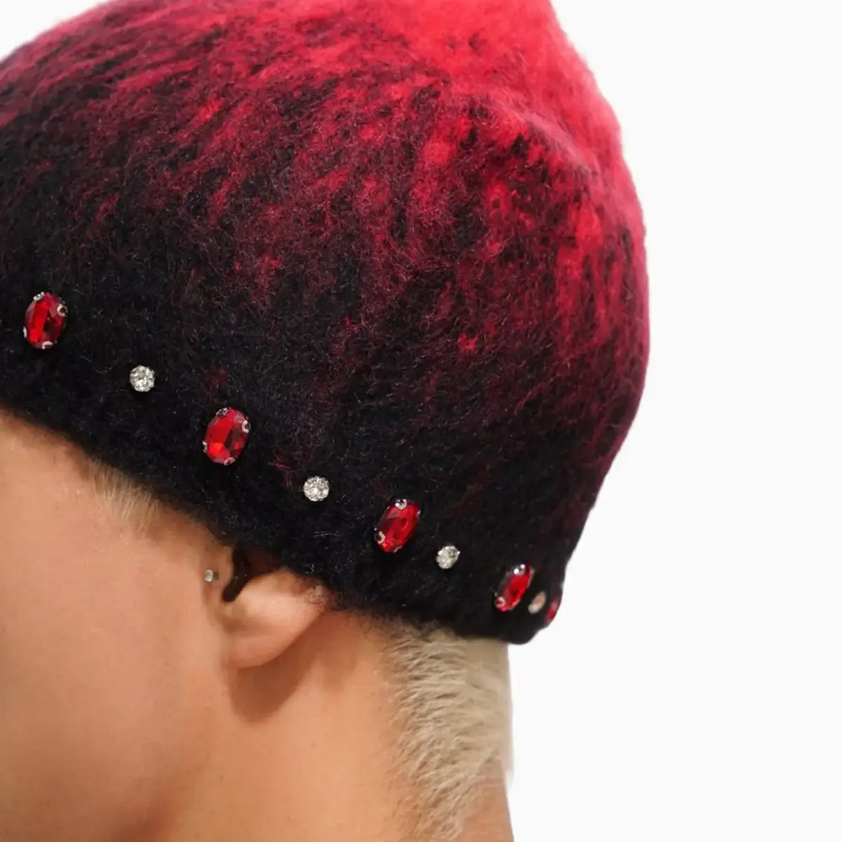 Bonnet en mohair Triage